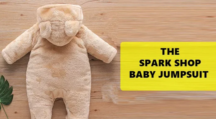 RS 149 Bear Design Long-Sleeve Baby Jumpsuit Thespark Shop